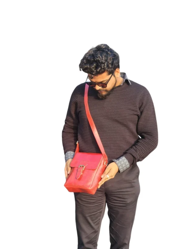 pure-leather-casual-crossbody-bag-for-men-and-women-cherry-red-vintage